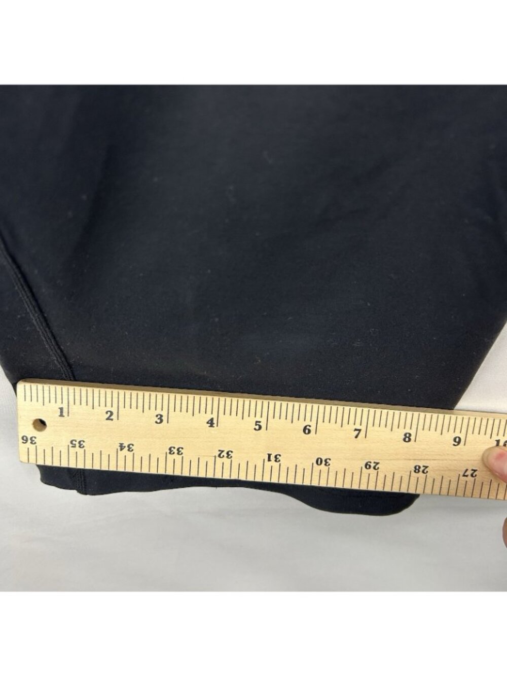 Lululemon Groove Pant Flare Super High Rise Nulu Sz 10 Black Split Legging Yoga - Picture 7 of 16